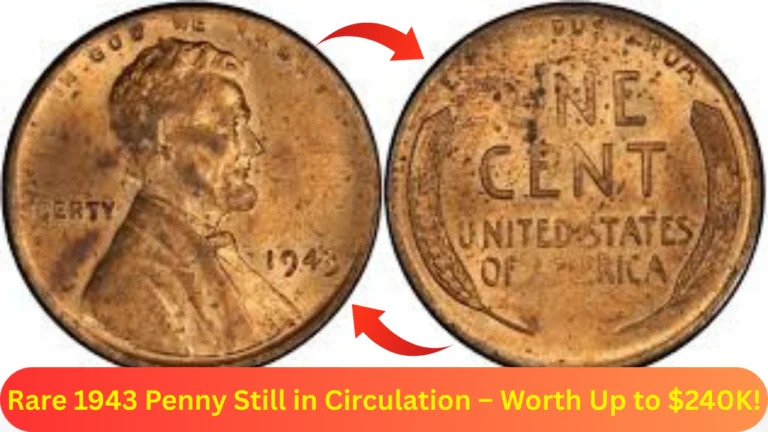 1943 Bronze Penny Could Be Worth $240K - A Rare Coin Still in Circulation