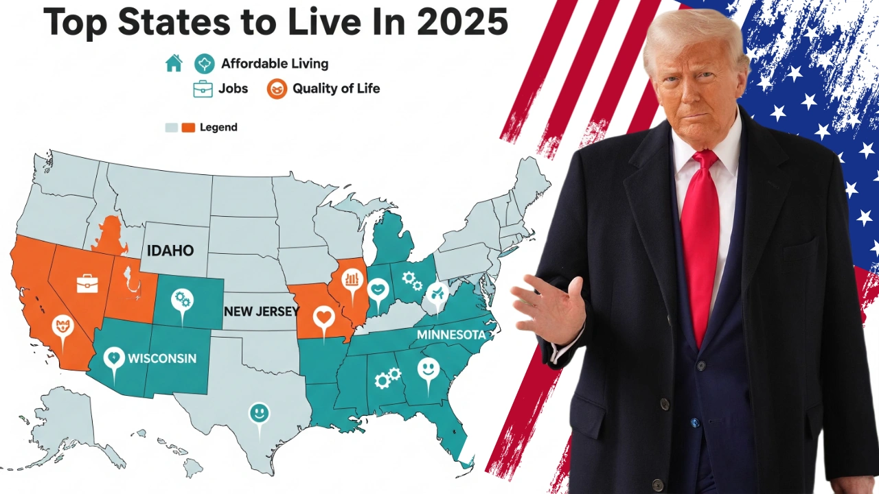 Best States to Live in USA for Quality of Life, Jobs, and Affordable Living